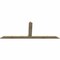 Ekena Millwork Portland Rough Sawn Timber Gable Bracket, Douglas Fir, 108"W x 40"H x 2"D x 6"F, 9/12 Pitch GBW108X40X0206POR00RDF - alternate 2